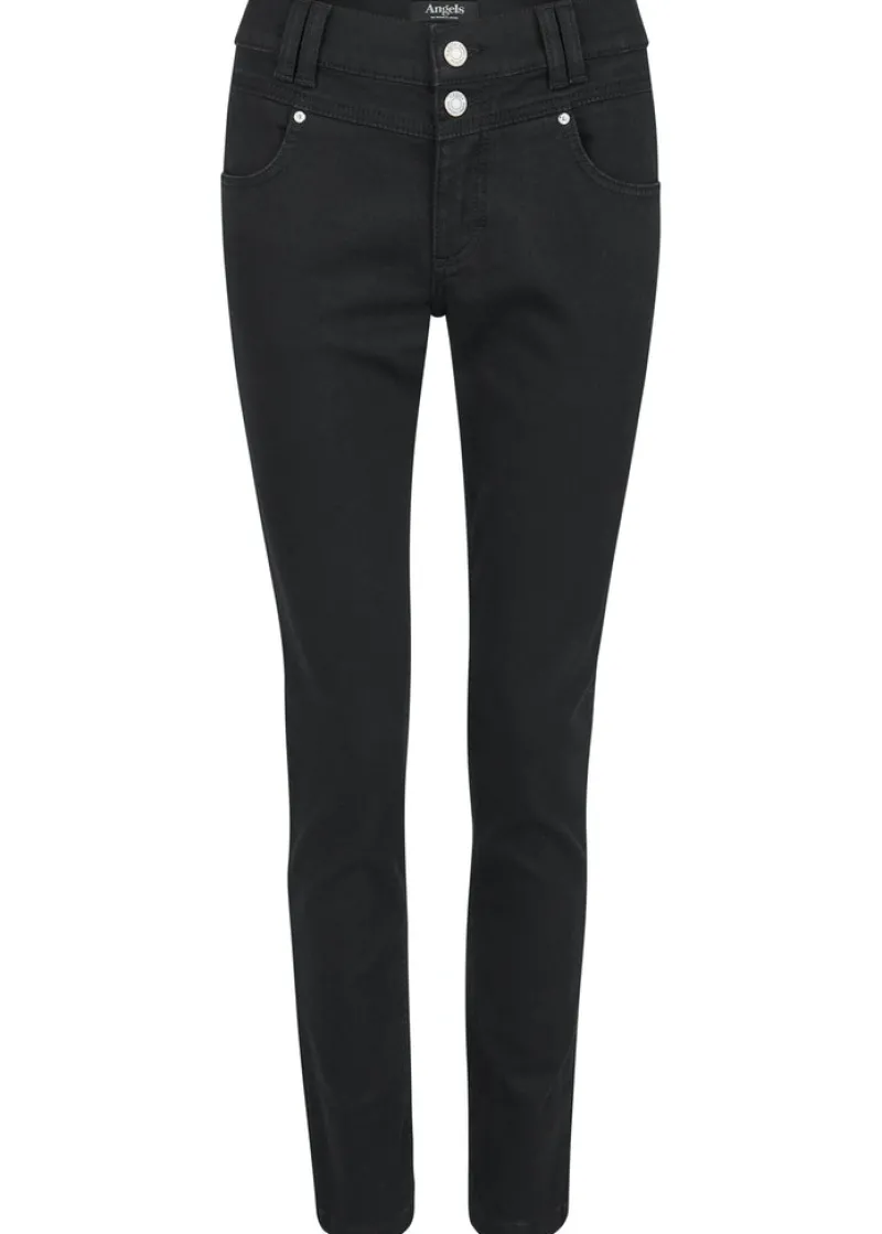 Angels Jeans*3461203-10 SKINNY BUTTON Black