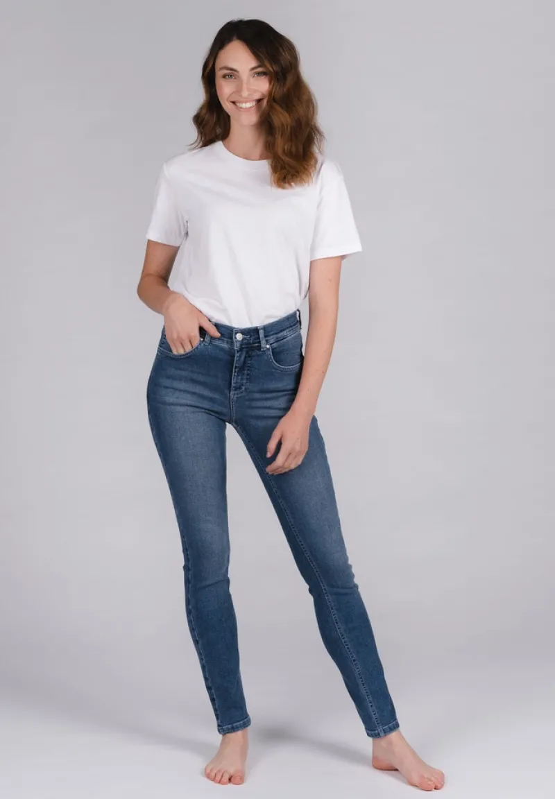 Angels Jeans*32512-1258 SKINNY mid blue used