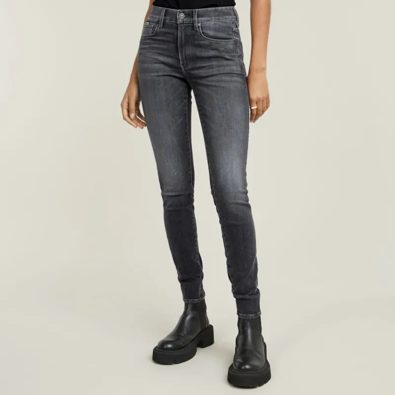 G-star Raw Jeans*3301 Skinny Wmn faded black magnet