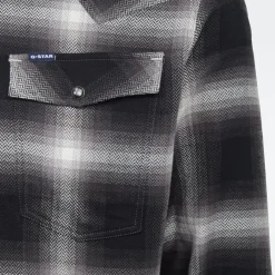 G-star Raw Hemden*3301 slim shirt ls dk black dale check