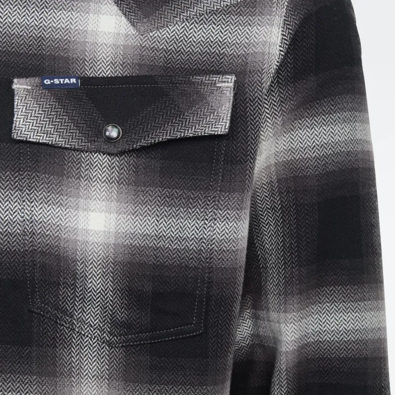 G-star Raw Hemden*3301 slim shirt ls dk black dale check