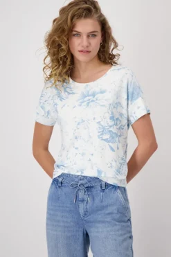 Monari Shirts*409173 spring water gemustert