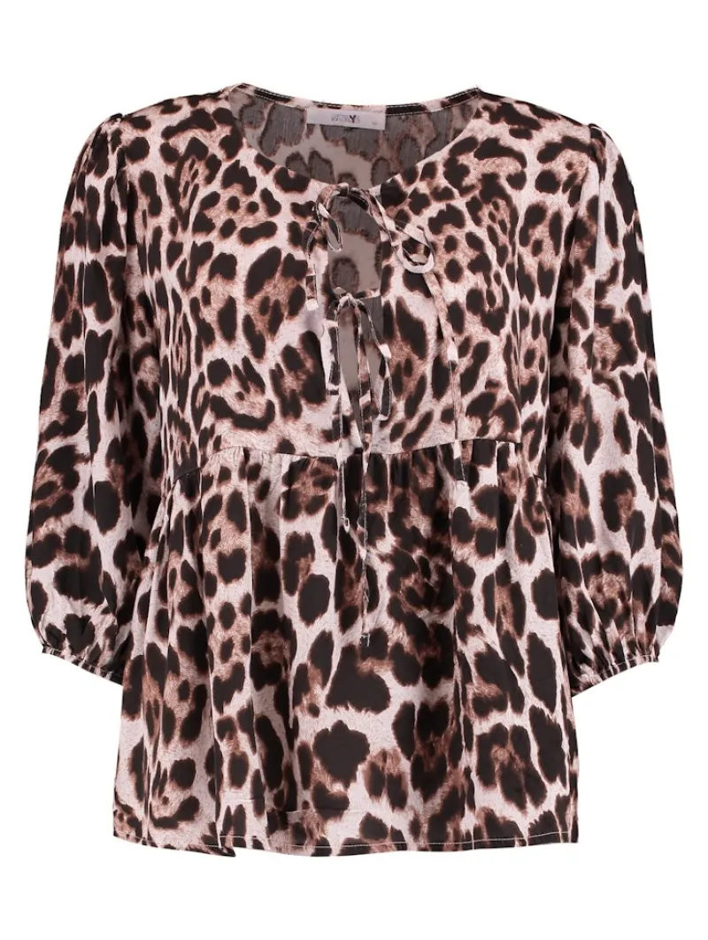 Hailys Blusen*3/4 V TP Vi44cky 7553 leo