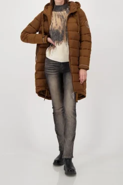 Monari Pullover & Sweatshirts*809457 whisky gemustert