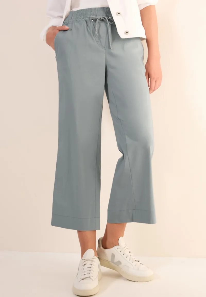 Cecil Shorts*7/8 Wide Leg Hose obelisk grey