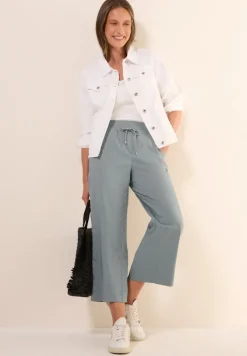 Cecil Shorts*7/8 Wide Leg Hose obelisk grey