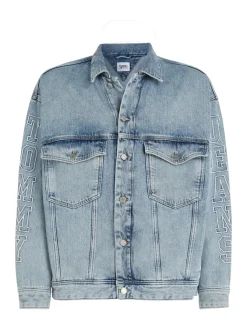 Tommy Jeans Jacken*AIDEN OVERSIZED DNM JKT BG8014 denim light
