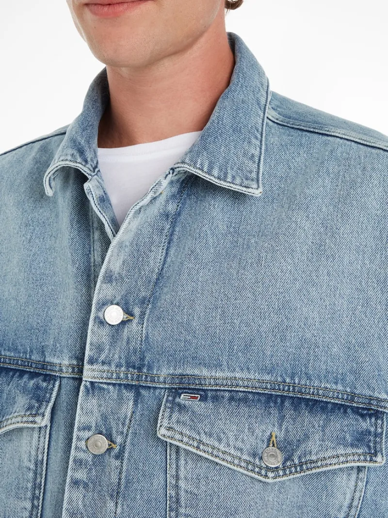 Tommy Jeans Jacken*AIDEN OVERSIZED DNM JKT BG8014 denim light