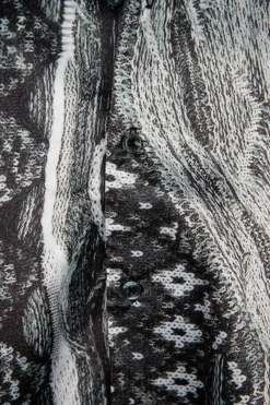 Carlo Colucci Hemden*ALLOVERPRINT HEMD Schwarz