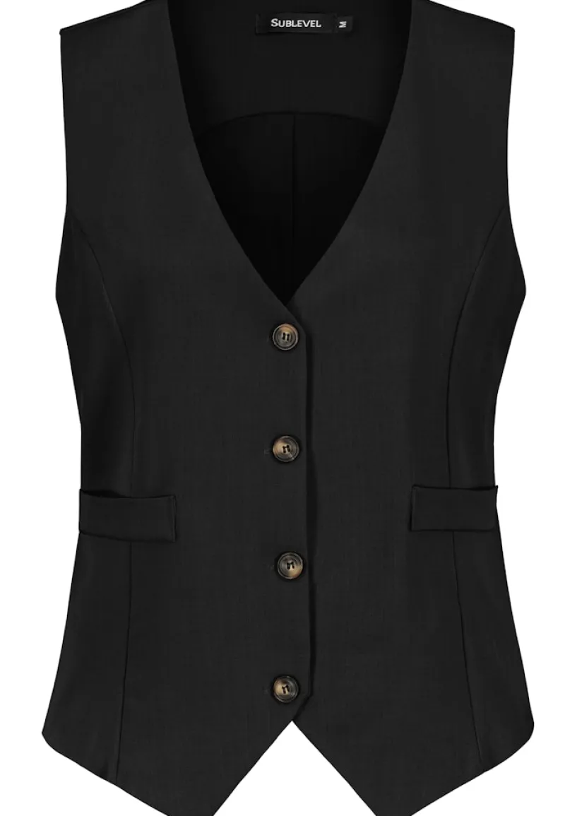 Eight 2 Nine Westen*Anzugweste black no 1