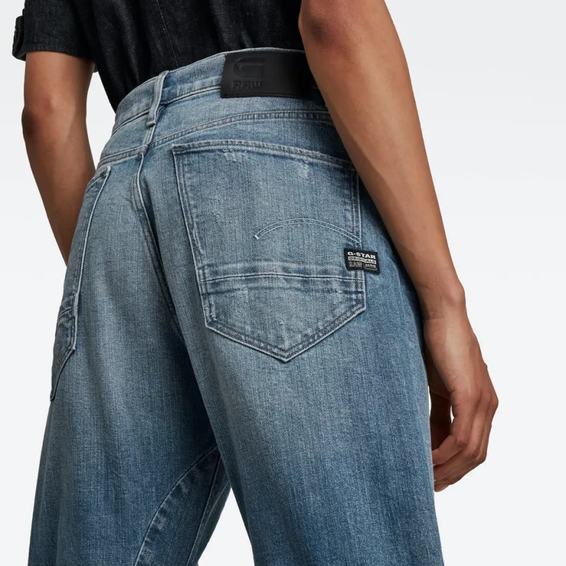 G-star Raw Jeans*Arc 3D Boyfriend Sun Faded Ice Fog Destroyed