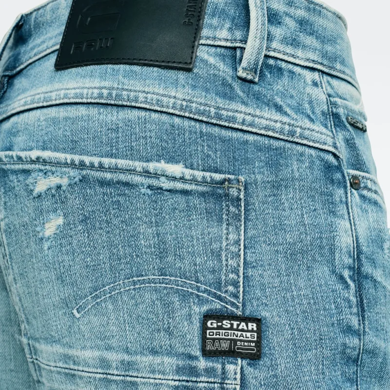 G-star Raw Jeans*Arc 3D Boyfriend Sun Faded Ice Fog Destroyed