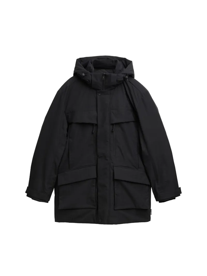 Tom Tailor Denim Jacken*Arctic Parka mit abnehmbarer Kapuze Black