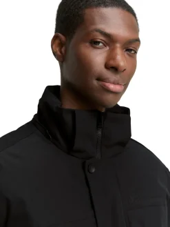 Tom Tailor Denim Jacken*Arctic Parka mit abnehmbarer Kapuze Black