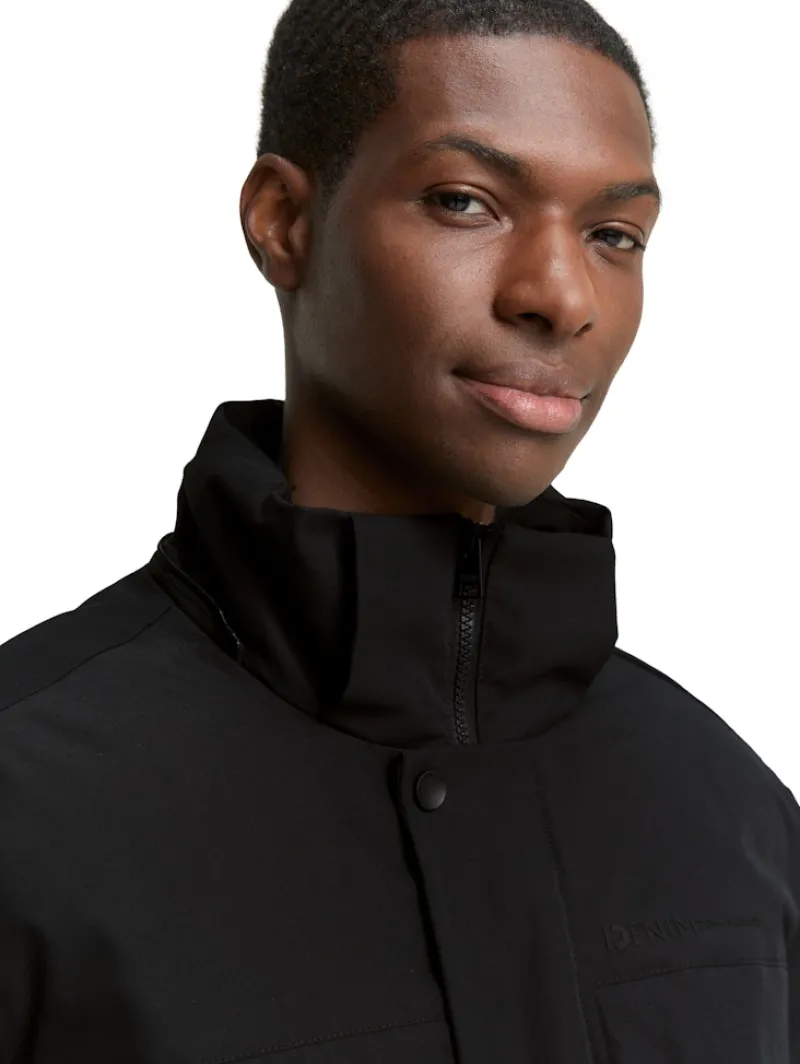 Tom Tailor Denim Jacken*Arctic Parka mit abnehmbarer Kapuze Black