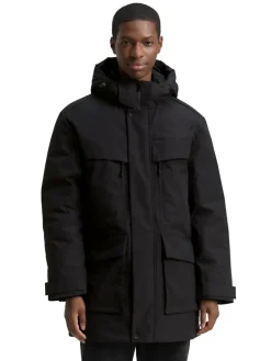 Tom Tailor Denim Jacken*Arctic Parka mit abnehmbarer Kapuze Black
