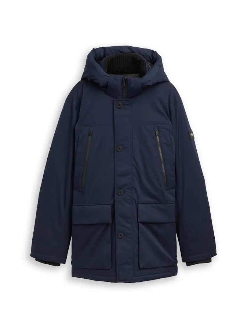 Tom Tailor Jacken|Big Boys*Arctic Parka mit abnehmbarer Kapuze sky captain blue