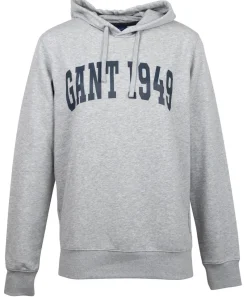 Gant Pullover & Sweatshirts|Big Boys*Banner Shield Hoodie grey melange