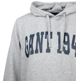 Gant Pullover & Sweatshirts|Big Boys*Banner Shield Hoodie grey melange