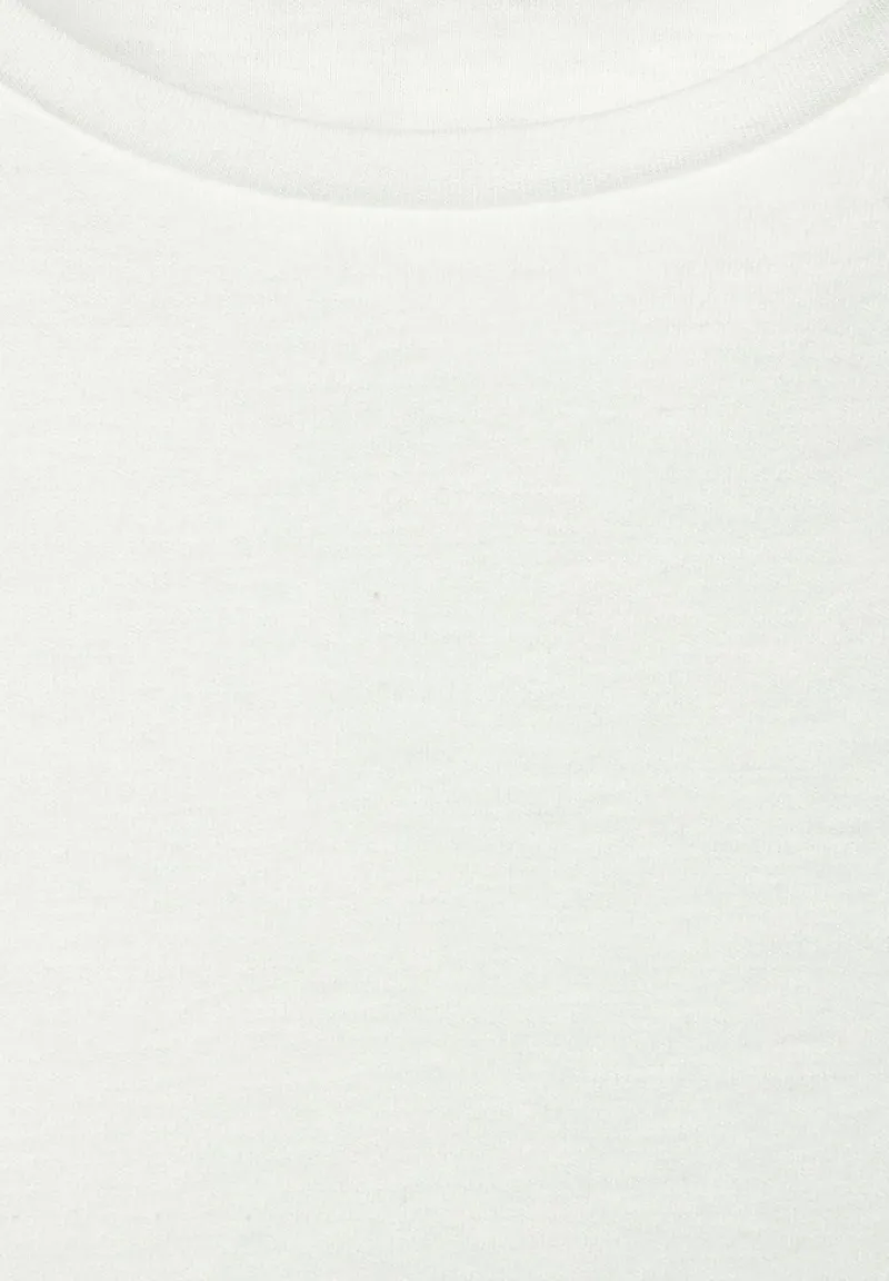 Street One Shirts*Basic Langarmshirt off white