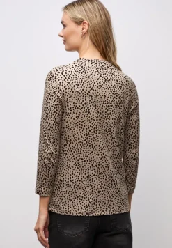 Street One Shirts*Basic Leo Turtleneck Shirt sanded beige