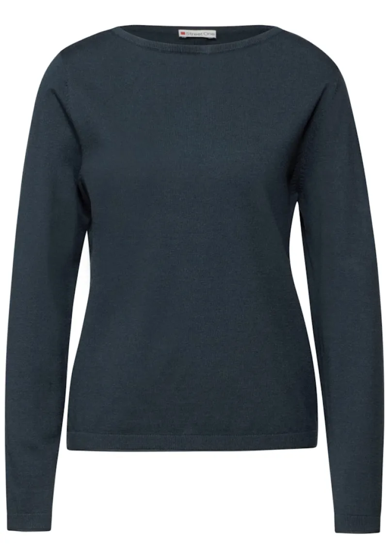 Street One Pullover & Sweatshirts*Basic Pullover cool vintage green