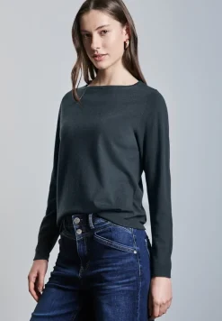 Street One Pullover & Sweatshirts*Basic Pullover cool vintage green