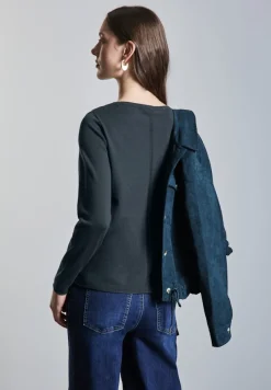 Street One Pullover & Sweatshirts*Basic Pullover cool vintage green