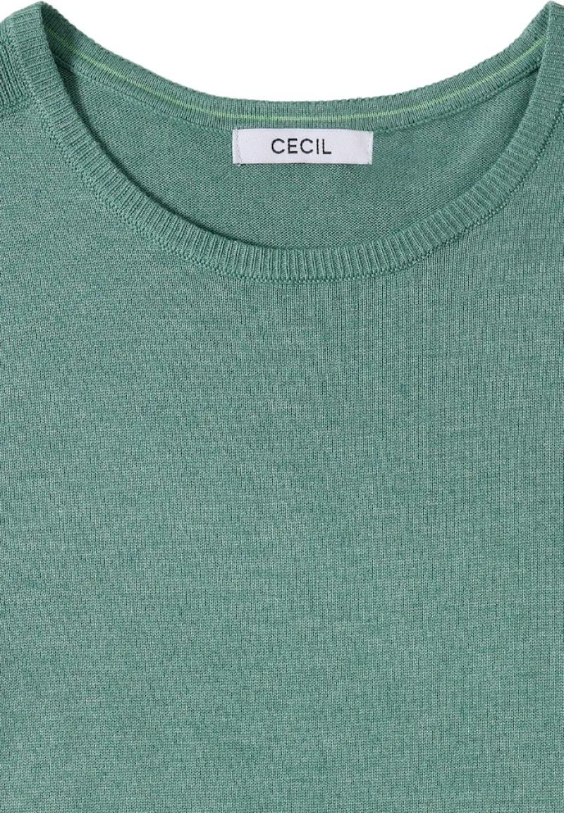 Cecil Pullover & Sweatshirts*Basic Pullover jewel green melange