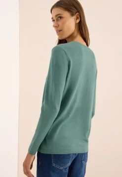 Cecil Pullover & Sweatshirts*Basic Pullover jewel green melange