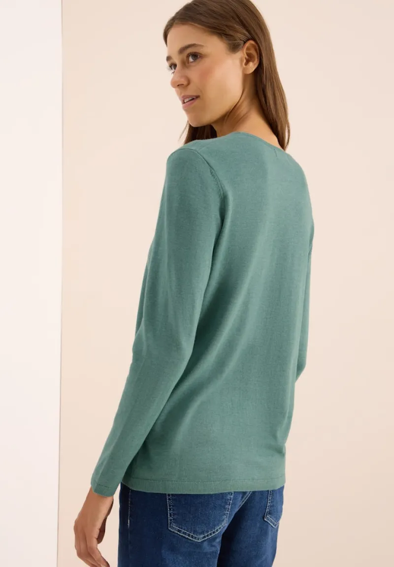 Cecil Pullover & Sweatshirts*Basic Pullover jewel green melange