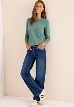 Cecil Pullover & Sweatshirts*Basic Pullover jewel green melange