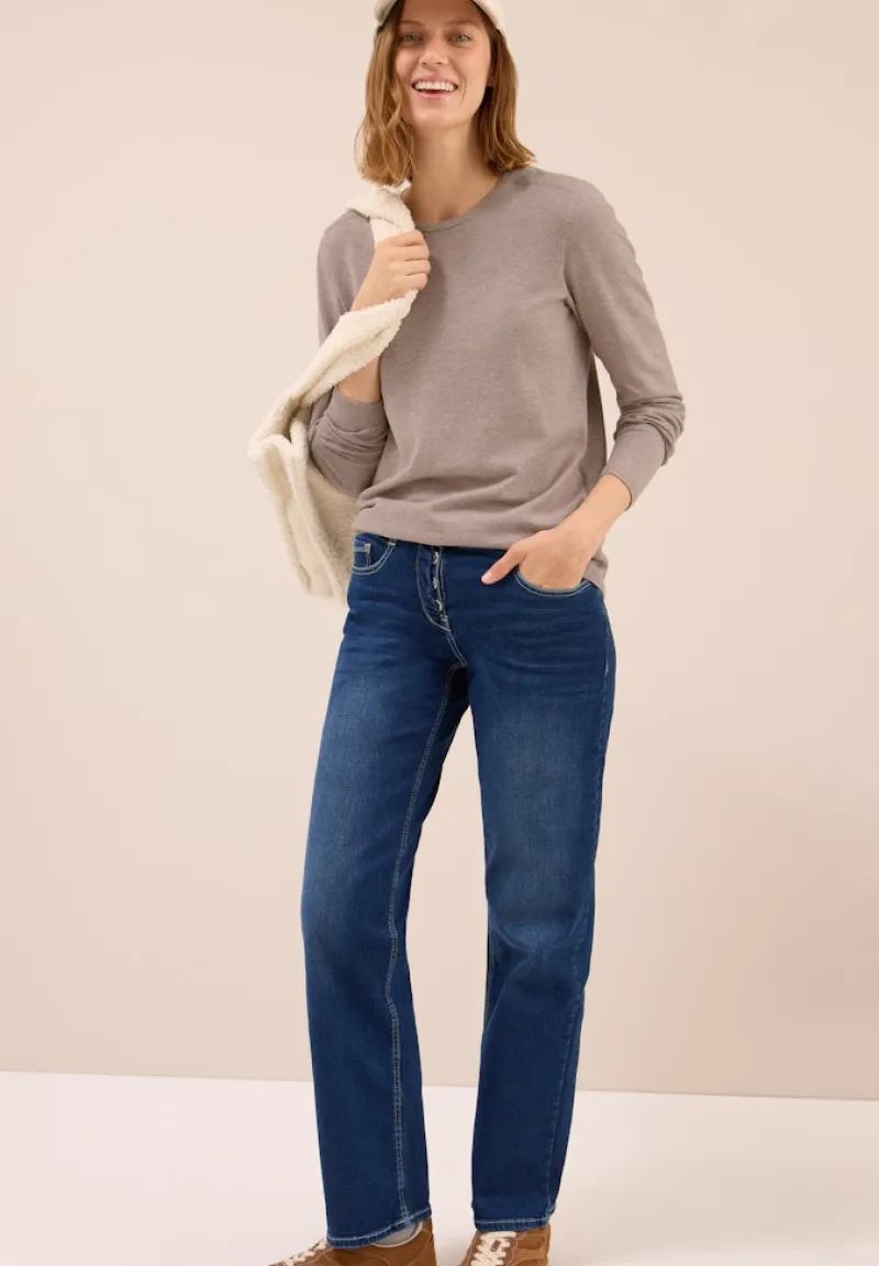 Cecil Pullover & Sweatshirts*Basic Pullover toffee cream melange