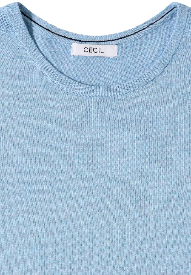 Cecil Pullover & Sweatshirts*Basic Pullover whisper blue melange