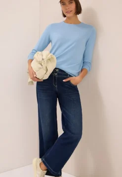 Cecil Pullover & Sweatshirts*Basic Pullover whisper blue melange