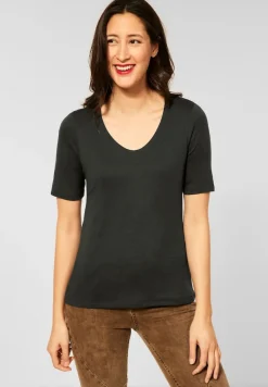 Street One Shirts*Basic Shirt bassy olive
