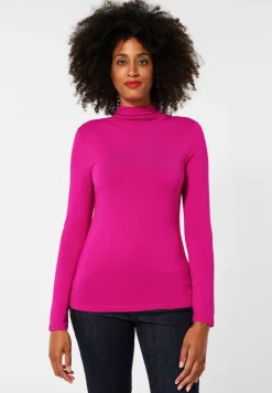 Street One Shirts*Basic Shirt in Unifarbe lavish pink