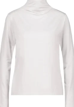 Monari Shirts*Basic Shirt mit Stehkragen stone