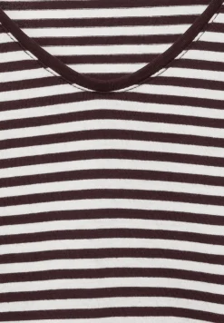 Cecil Shirts*Basic Shirt mit Streifen red grape