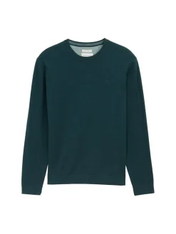 Tom Tailor Pullover & Sweatshirts|Big Boys*Basic Strickpullover aus Baumwolle sapphire green melange
