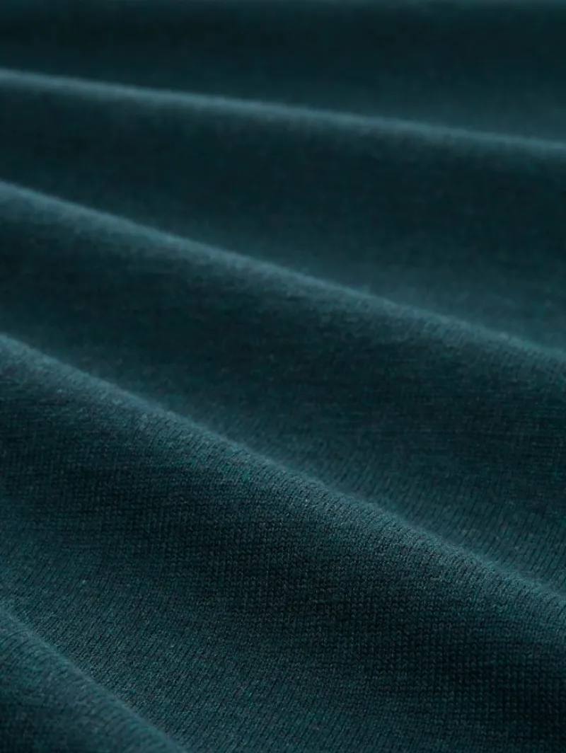 Tom Tailor Pullover & Sweatshirts|Big Boys*Basic Strickpullover aus Baumwolle sapphire green melange