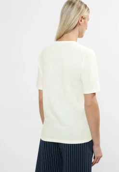 Cecil Shirts*Basic T-Shirt vanilla white