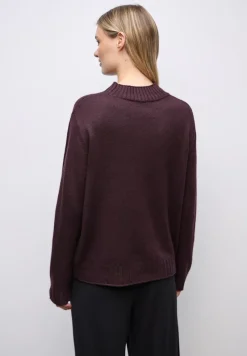 Street One Pullover & Sweatshirts*Basic Turtleneck Pullover jazz berry