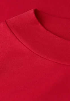 Street One Shirts*Basic Turtleneck Shirt Racing Red