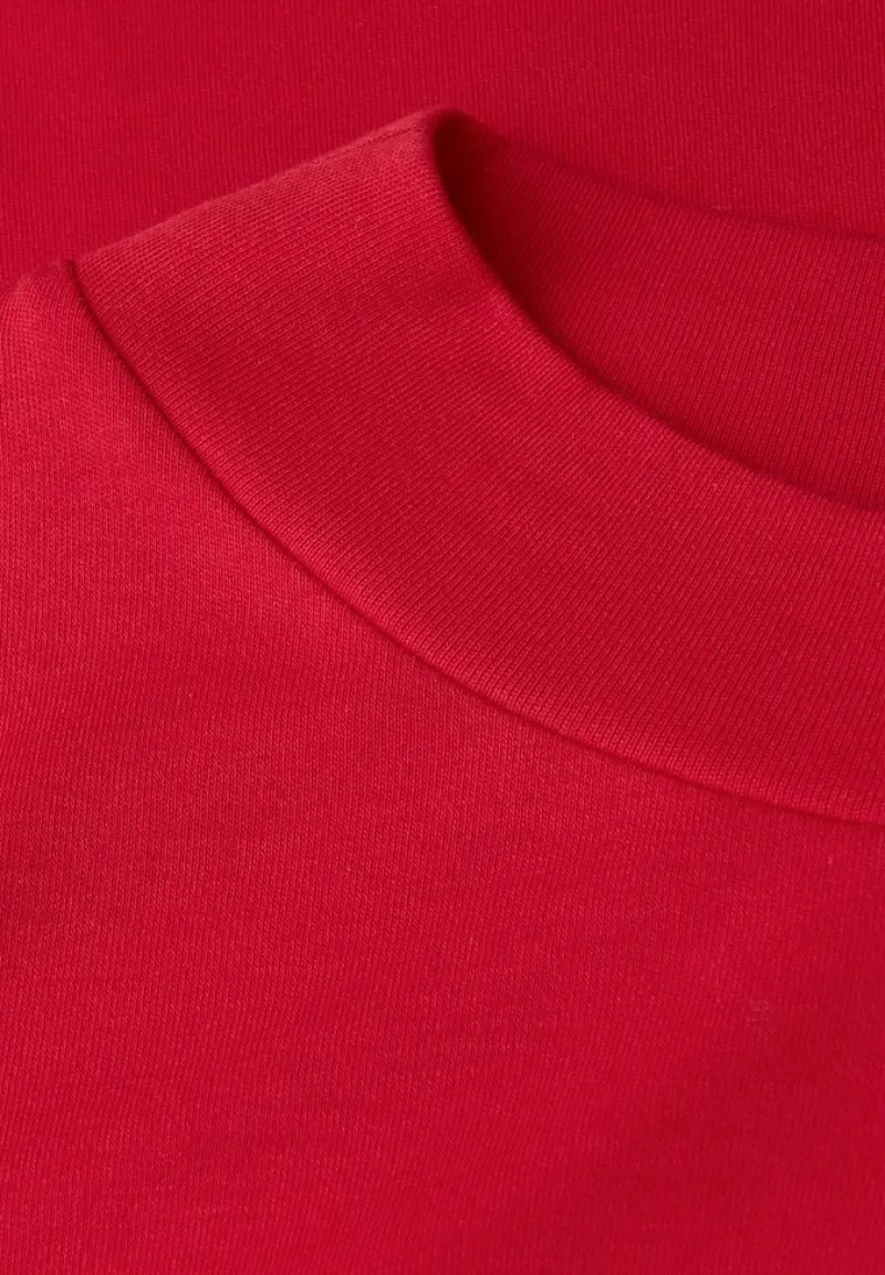 Street One Shirts*Basic Turtleneck Shirt Racing Red