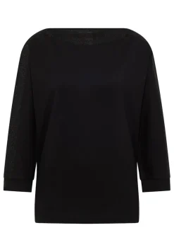 Cecil Shirts*Batwing Shirt mit Tape Black