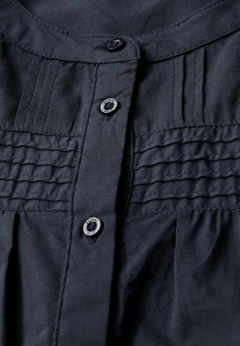 Street One Blusen*Baumwollbluse mit Details deepwater blue