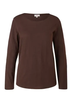 s.Oliver Shirts*Baumwollshirt braun2