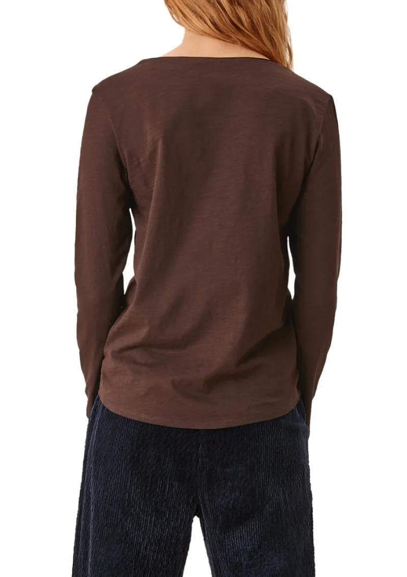 s.Oliver Shirts*Baumwollshirt braun2