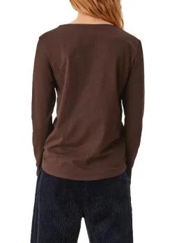 s.Oliver Shirts*Baumwollshirt braun2